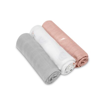 Lionelo - НАБОР 3x бамбуковых пелёнок BAMBOO SET 70x70 см Rainbow