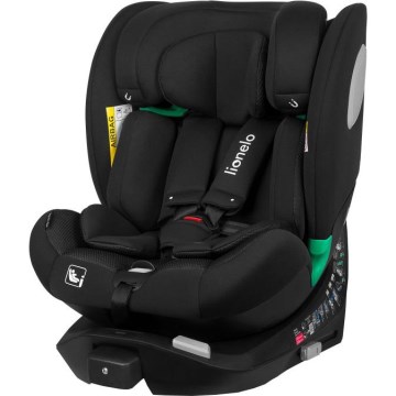 Lionelo - обертове автокрісло з базою BRAAM AIR i-Size 40-150 см Чорний карбон