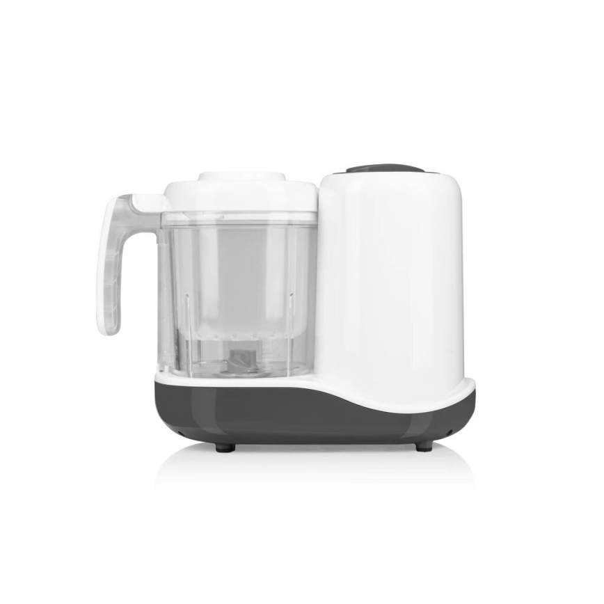 Lionelo - Пароварка 5в1 BABYMENU 110W/230V білий/сірий