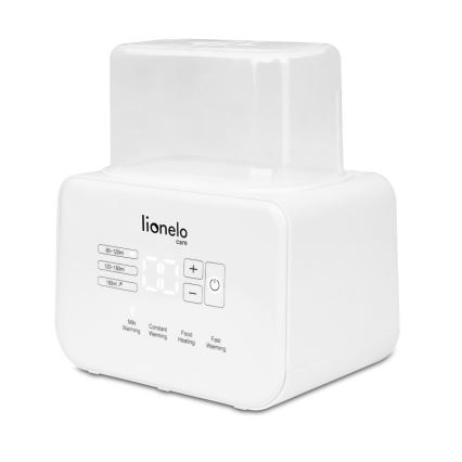 Lionelo - Підігрівач пляшечок THERMUP DOUBLE 250W/230V білий