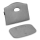 Lionelo - Підкладка для дитячого стільчика для годування FLORIS CUSHION Grey Stone