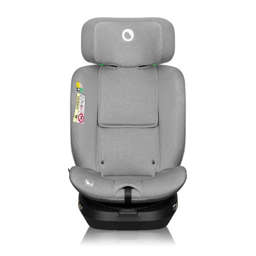 Lionelo - Поворотне автокрісло BRAVE i-Size з базою 40-150 см Grey Stone