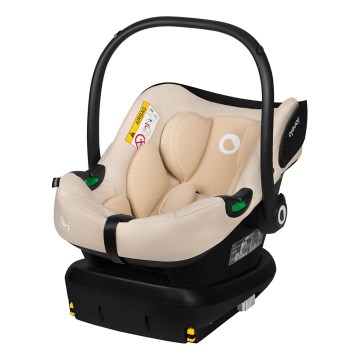 Lionelo - поворотне автокрісло з базою ASTRID SET i-Size 40-87 см пісочний бежевий