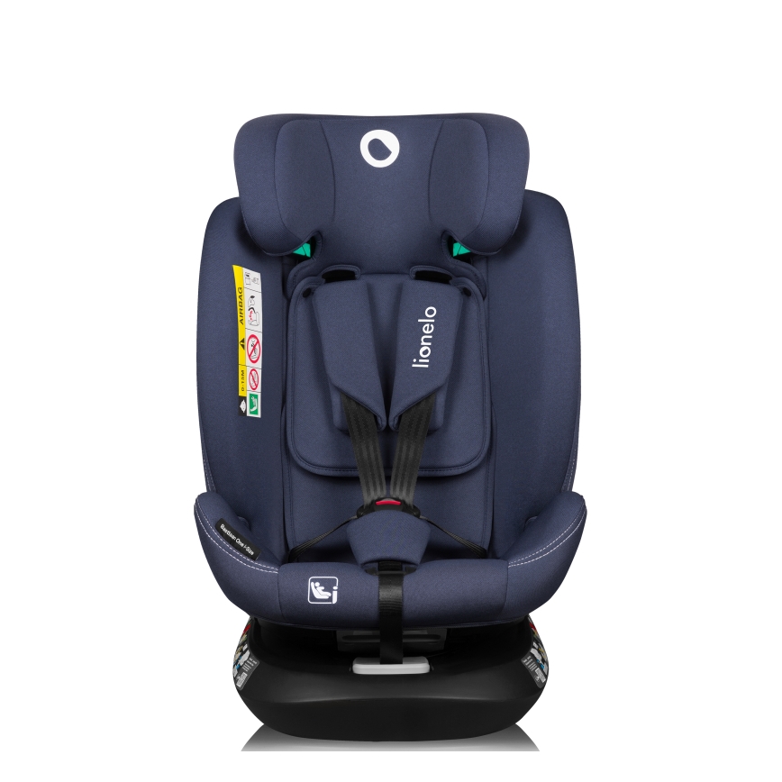 Lionelo - Автокрісло з поворотною базою BASTIAAN ONE i-Size 40-150 см темно-синій