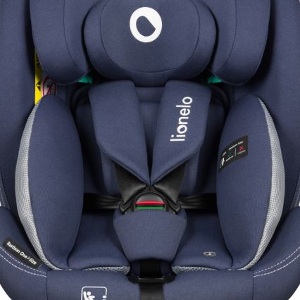 Lionelo - Автокрісло з поворотною базою BASTIAAN ONE i-Size 40-150 см темно-синій