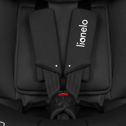 Lionelo - поворотне автокрісло з базою BRAVE i-Size 40-150 cm чорний карбон