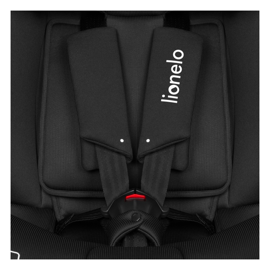 Lionelo - поворотне автокрісло з базою BRAVE i-Size 40-150 cm чорний карбон