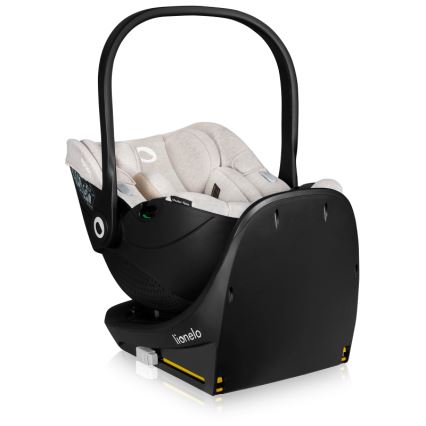 Lionelo - Поворотне автокрісло з базою MOXIE SET i-Size 40-87 см пісочно-бежеве