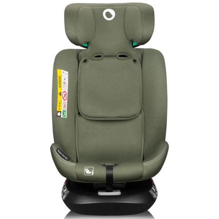 Lionelo - Поворотное автокресло с базой BASTIAAN ONE i-Size 40-150 см оливковый