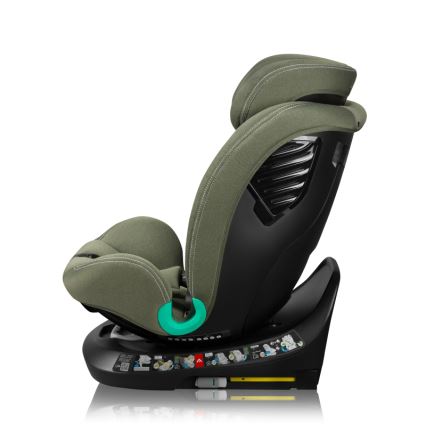 Lionelo - Поворотное автокресло с базой BASTIAAN ONE i-Size 40-150 см оливковый