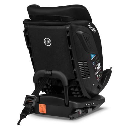 Lionelo - Поворотное автокресло с базой BASTIAAN i-Size 40-150 см Черный карбон