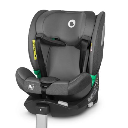 Lionelo - Поворотное автокресло с базой BRAAM i-Size 40-150 см Grey Stone