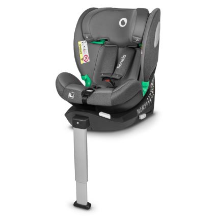 Lionelo - Поворотное автокресло с базой BRAAM i-Size 40-150 см Grey Stone