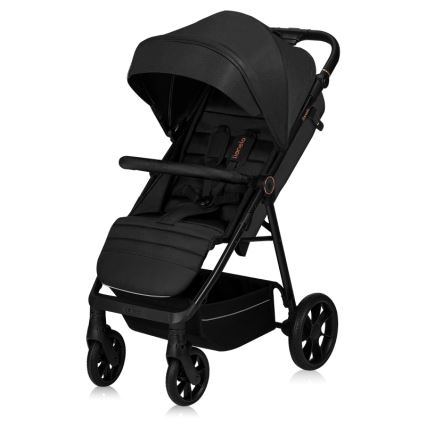 Lionelo - Прогулянкова коляска MIRA Black Onyx
