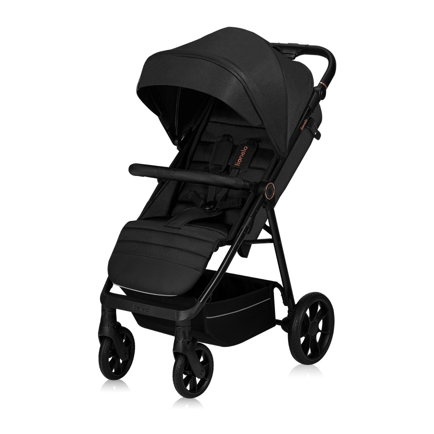 Lionelo - Прогулянкова коляска MIRA Black Onyx