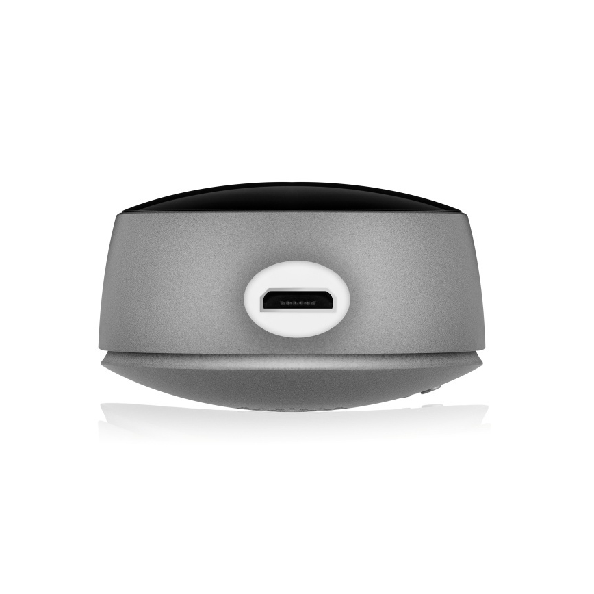 Lionelo - Розумна дитяча електронна няня BABYLINE SMART Wi-Fi чорна