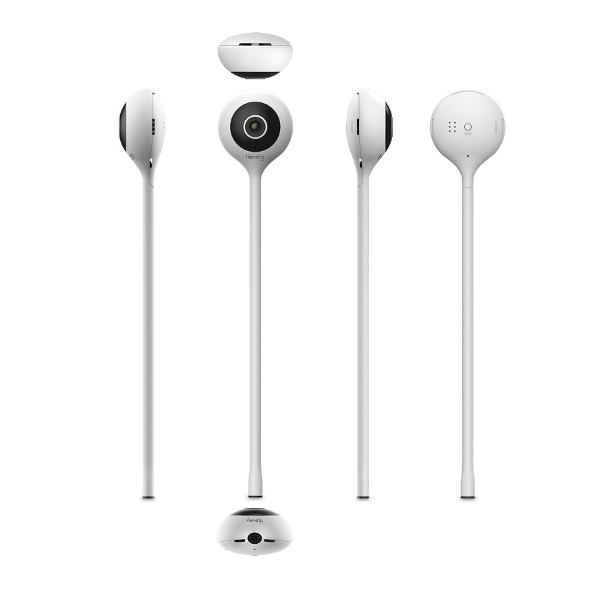 Lionelo - Розумна дитяча відеоняня BABYLINE SMART Wi-Fi, біла