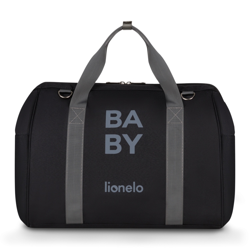 Lionelo - Сумка для підгузників на дитячий візок IDA Black Onyx