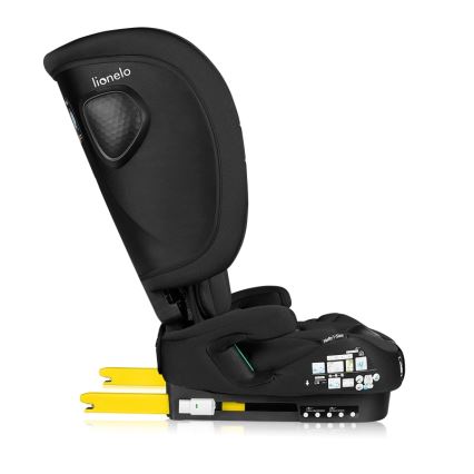 Lionelo - Складное автокресло NELLY i-Size 76-150 см Черный карбон
