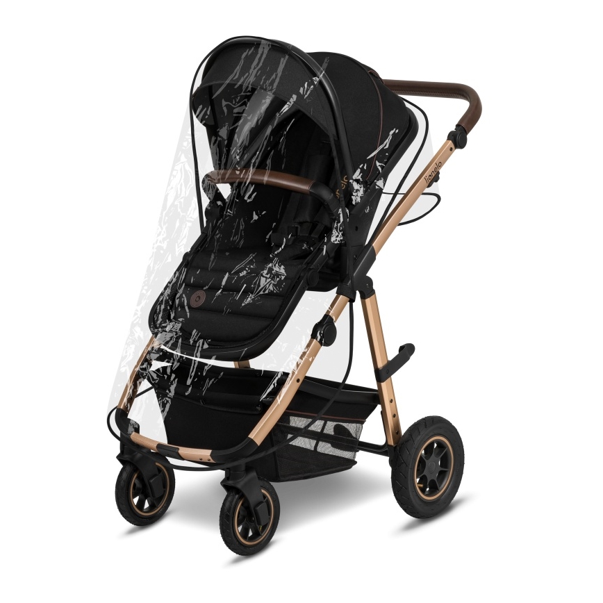 Lionelo - Универсальная коляска 3 в 1 AMBER Black Onyx