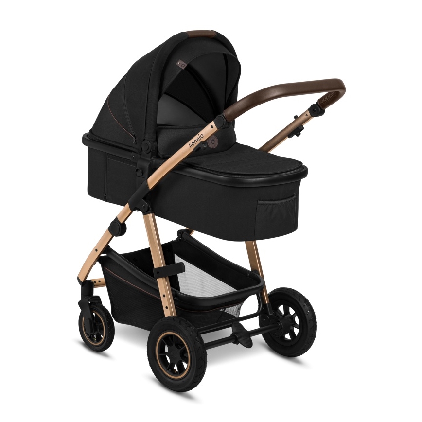 Lionelo - Универсальная коляска 3 в 1 AMBER Black Onyx