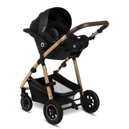 Lionelo - Универсальная коляска 3 в 1 AMBER Black Onyx