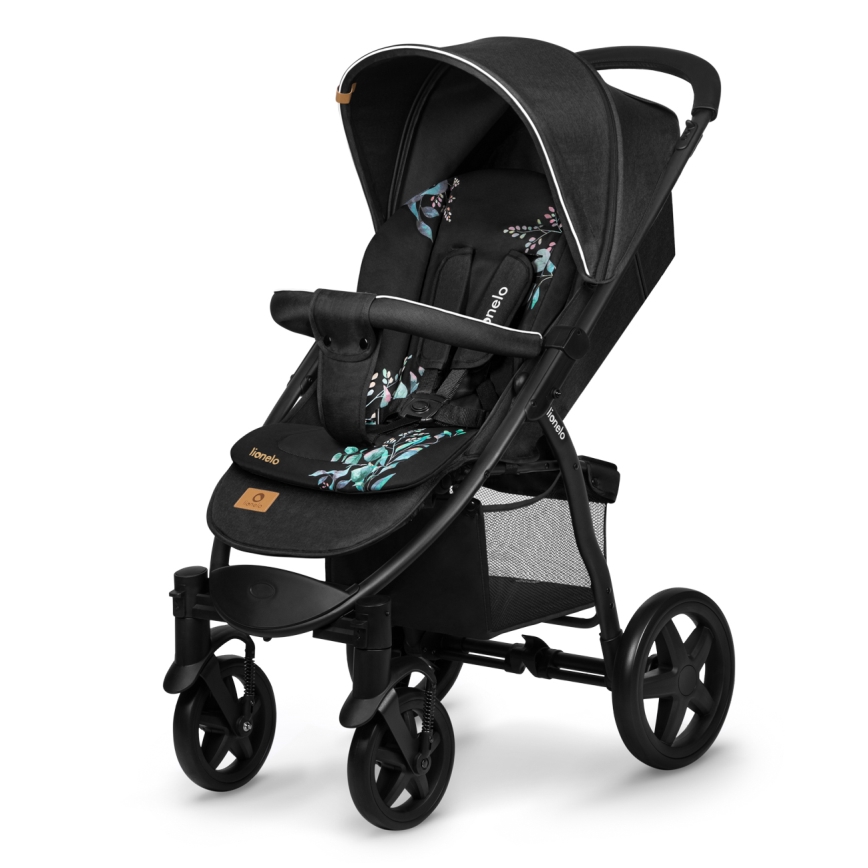Lionelo - Вкладиш для коляски SEATLINER Golden Moments Чорний
