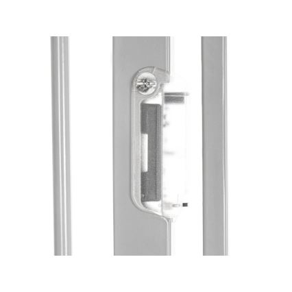 Lionelo - Захисний бар'єр TRUUS SLIM LED 1xAAA сірий