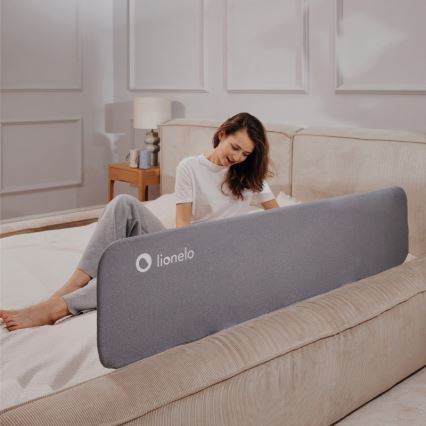 Lionelo - Защитный барьер для кровати LORA XL темно-серый