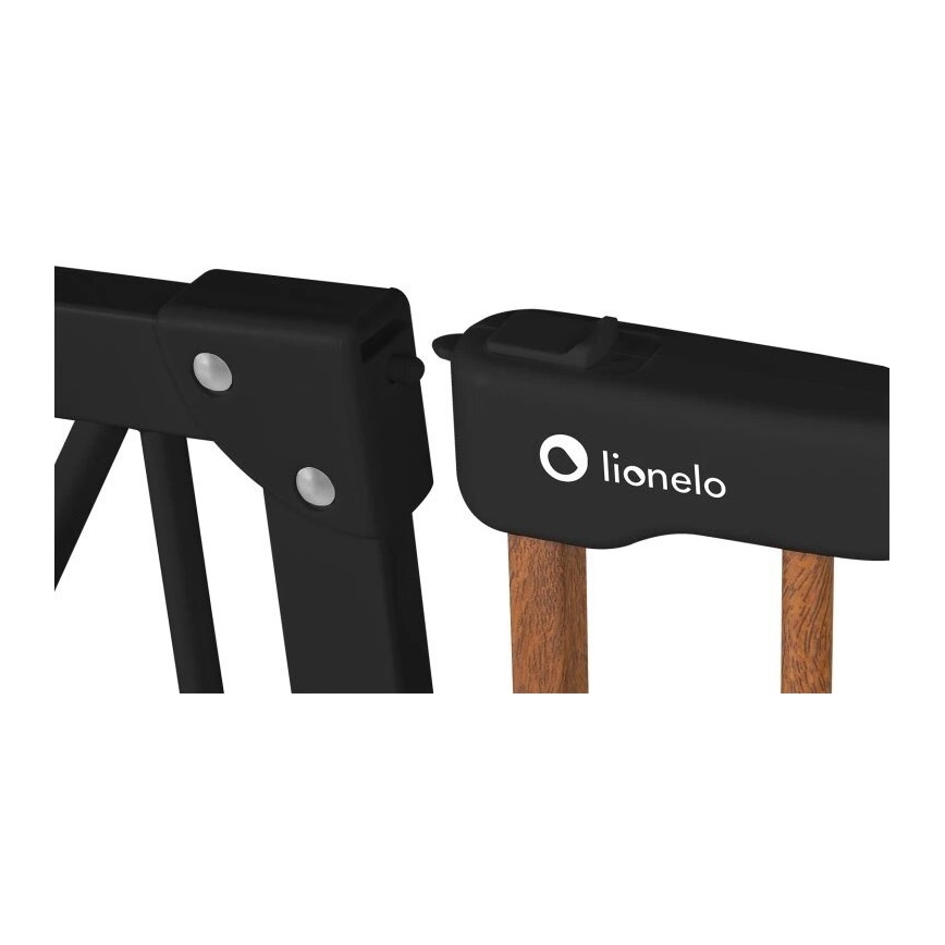 Lionelo - Защитный барьер TRUUS SLIM черный/коричневый