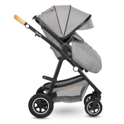 Lionelo - Комбинированная коляска 2 в 1 AMBER Grey Stone