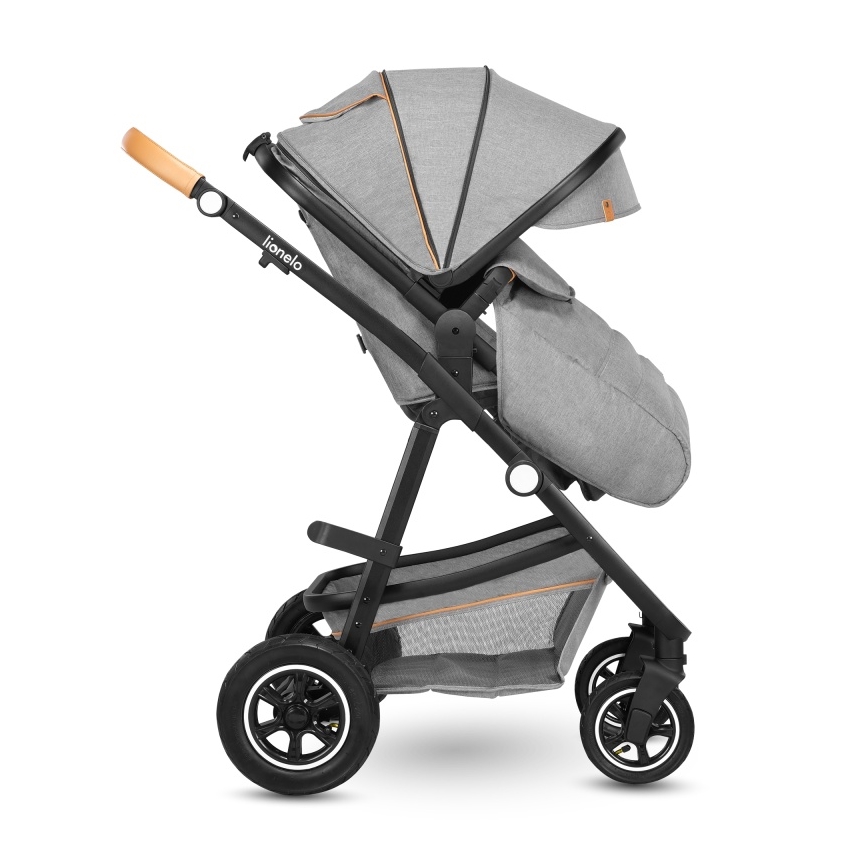 Lionelo - Комбинированная коляска 2 в 1 AMBER Grey Stone
