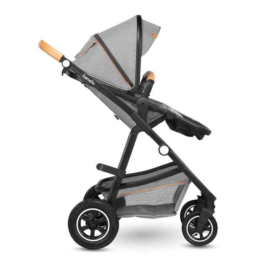 Lionelo - Комбинированная коляска 2 в 1 AMBER Grey Stone