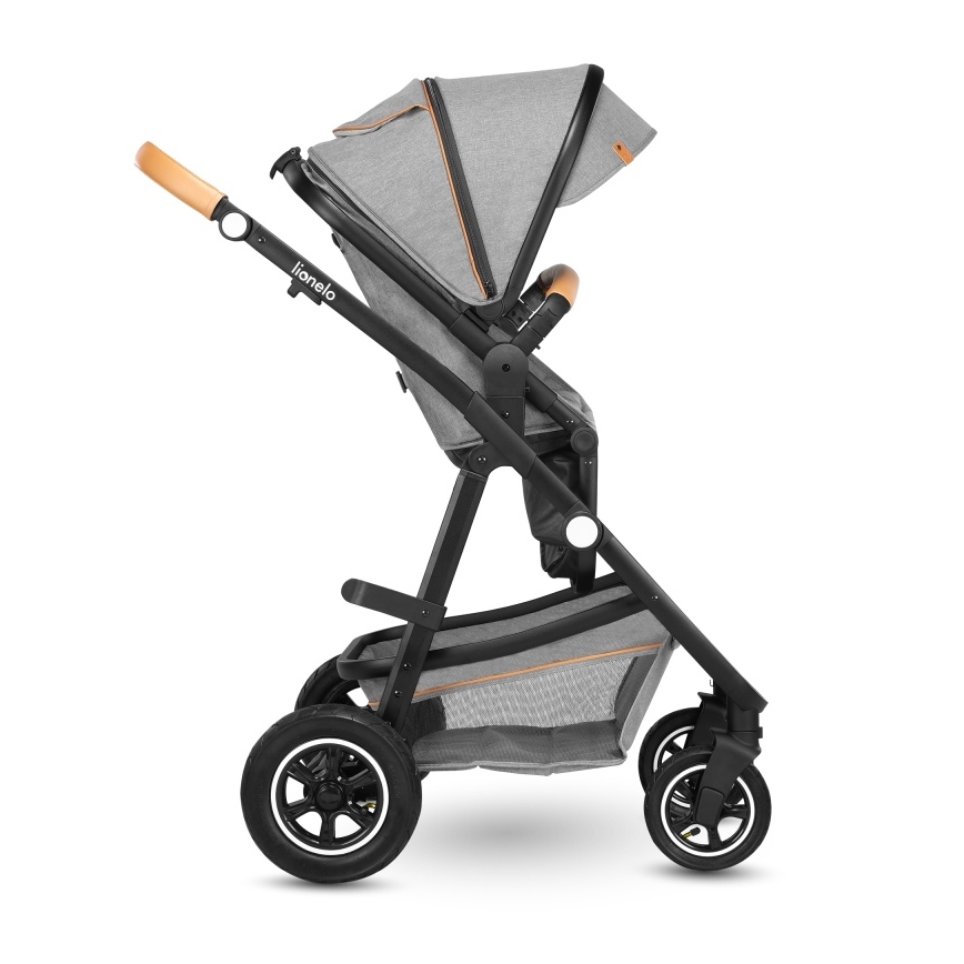 Lionelo - Комбинированная коляска 2 в 1 AMBER Grey Stone