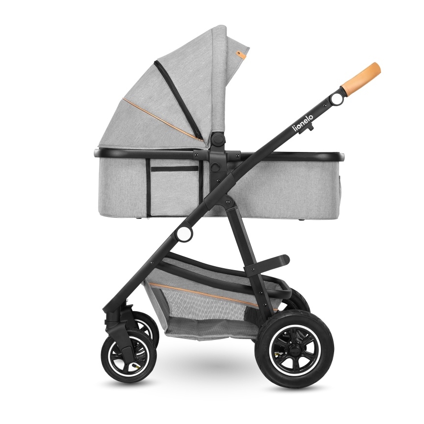 Lionelo - Комбинированная коляска 2 в 1 AMBER Grey Stone