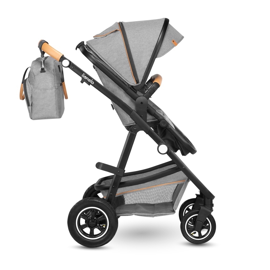 Lionelo - Комбинированная коляска 2 в 1 AMBER Grey Stone