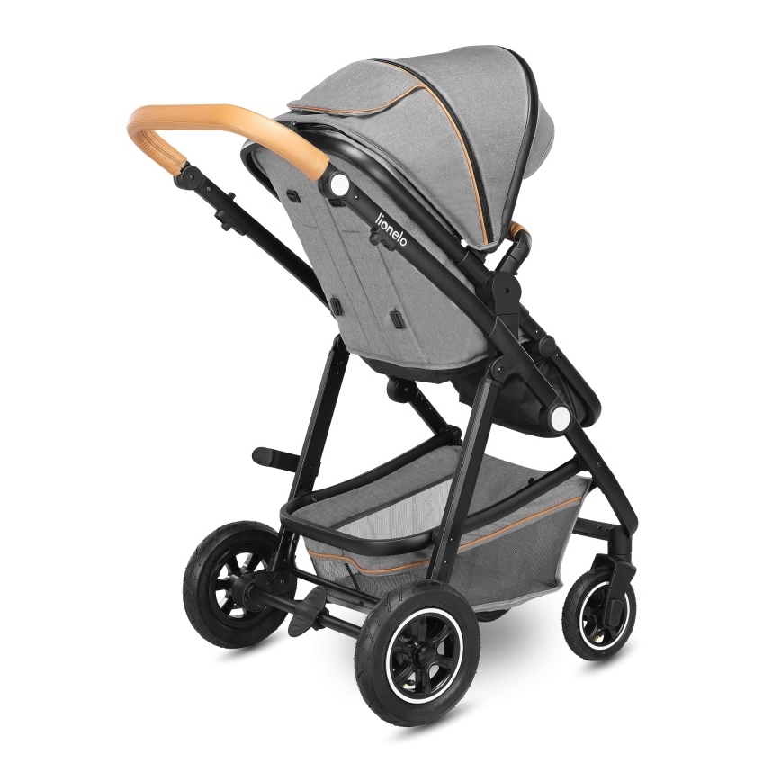 Lionelo - Комбинированная коляска 2 в 1 AMBER Grey Stone