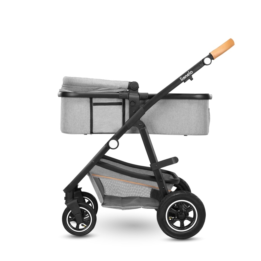 Lionelo - Комбинированная коляска 2 в 1 AMBER Grey Stone