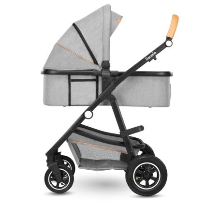 Lionelo - Комбинированная коляска 2 в 1 AMBER Grey Stone