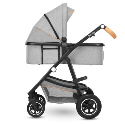 Lionelo - Комбинированная коляска 2 в 1 AMBER Grey Stone
