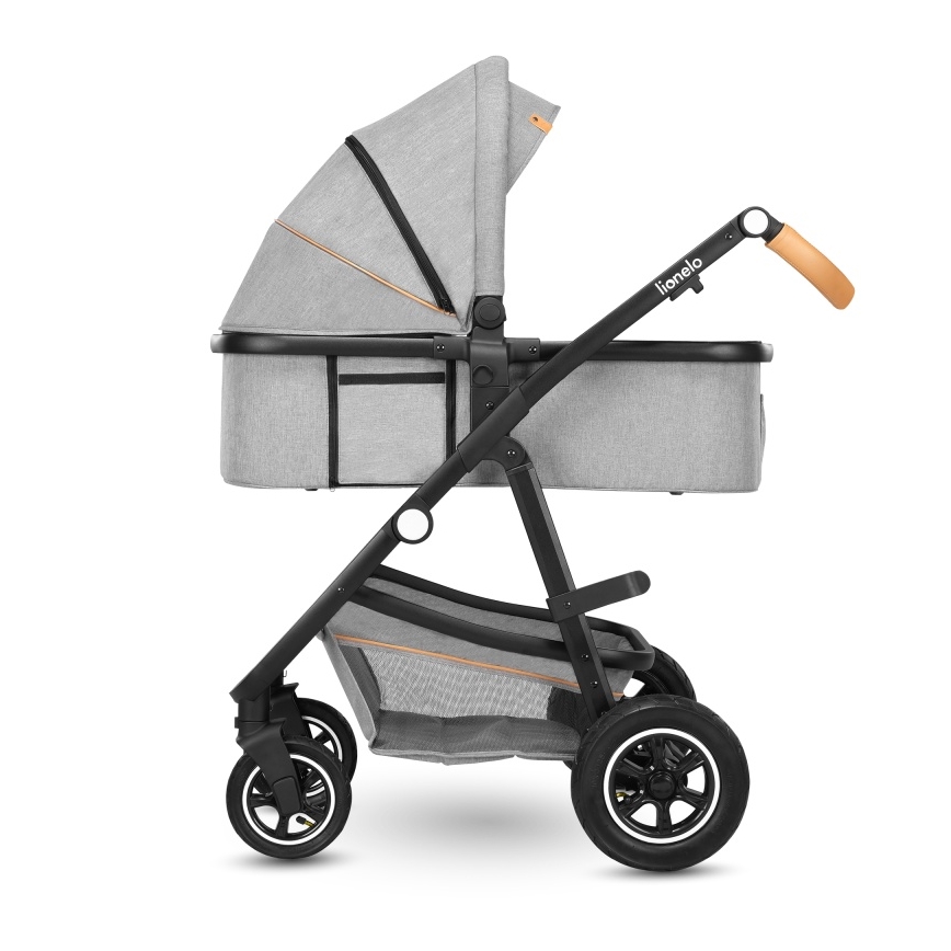 Lionelo - Комбинированная коляска 2 в 1 AMBER Grey Stone