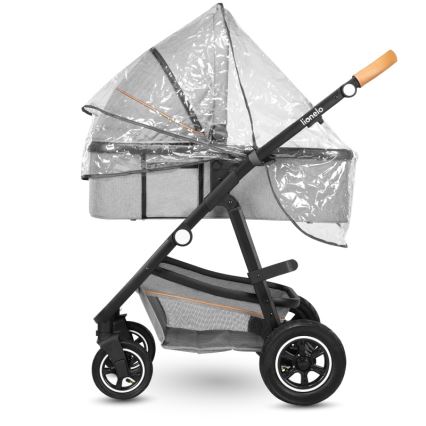 Lionelo - Комбинированная коляска 2 в 1 AMBER Grey Stone