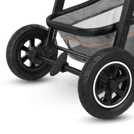 Lionelo - Комбинированная коляска 2 в 1 AMBER Grey Stone