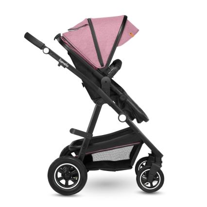 Lionelo - комбинированная коляска 2 в 1 AMBER Pink Rose