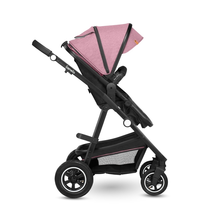 Lionelo - комбинированная коляска 2 в 1 AMBER Pink Rose