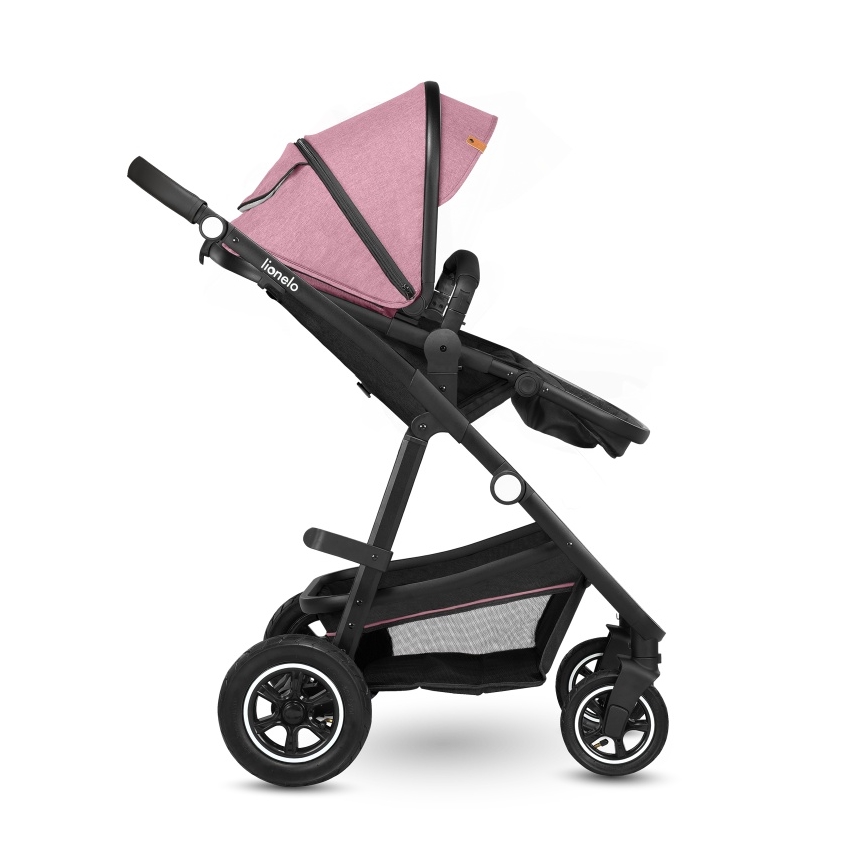 Lionelo - комбинированная коляска 2 в 1 AMBER Pink Rose