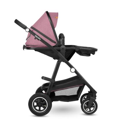 Lionelo - комбинированная коляска 2 в 1 AMBER Pink Rose