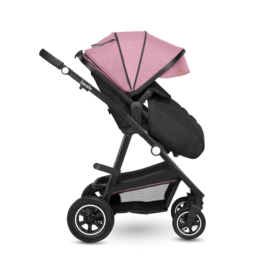 Lionelo - комбинированная коляска 2 в 1 AMBER Pink Rose