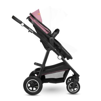 Lionelo - комбинированная коляска 2 в 1 AMBER Pink Rose