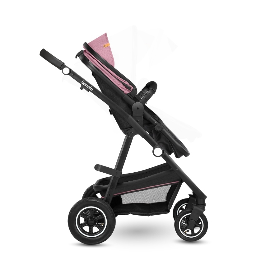 Lionelo - комбинированная коляска 2 в 1 AMBER Pink Rose